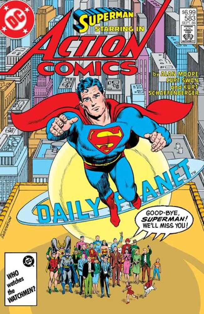 Action Comics #583 Facsimile Edition Cover C Curt Swan Foil