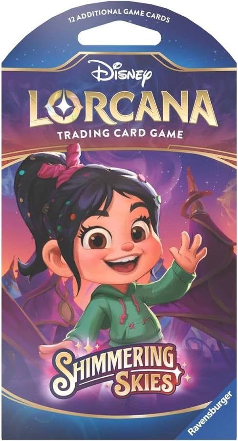 lorcana tcg shimmering skies booster box - - Pack Enjoy the thrill of opening 24 sealed Disney Lorcana booster packs Ravensburger Disney Lorcana TCG: Shimmering