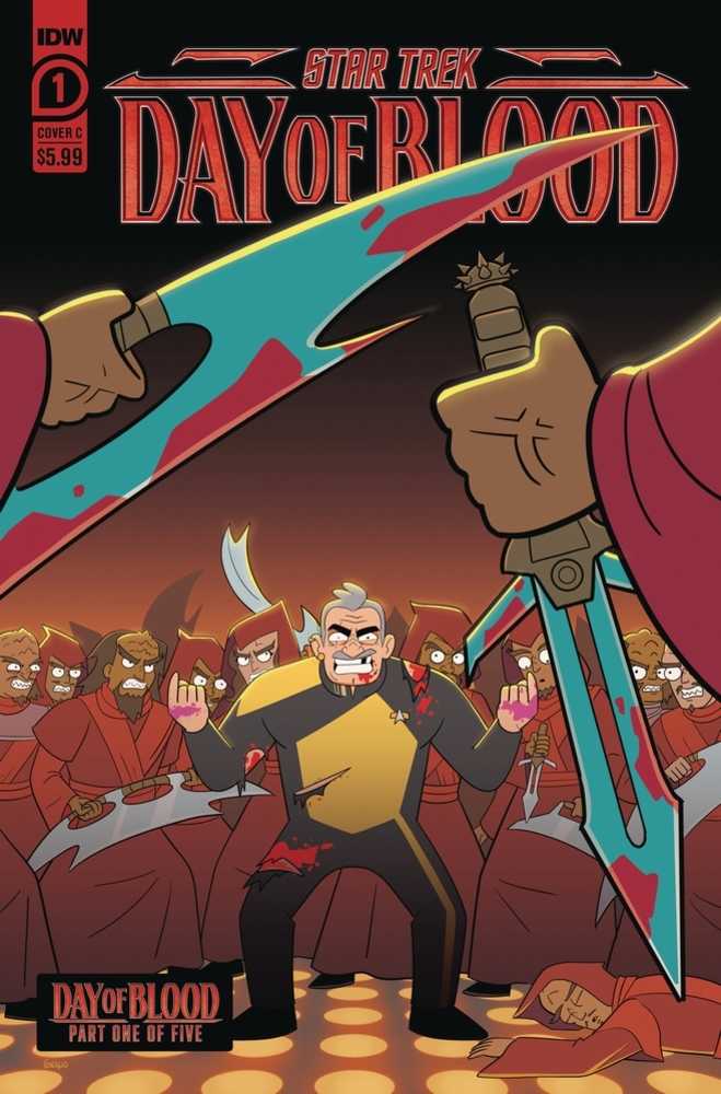 Star Trek: Day Of Blood #1 Variant C (Fenoglio)