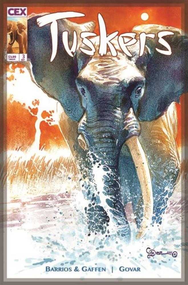 Tuskers #3 (Of 3) Cover B Daniel Govar Card Stock Variant