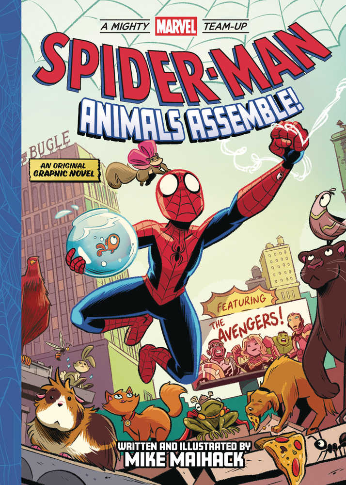 Mighty Marvel Team-Up Softcover Graphic Novel Spider-Man Animals Assemble