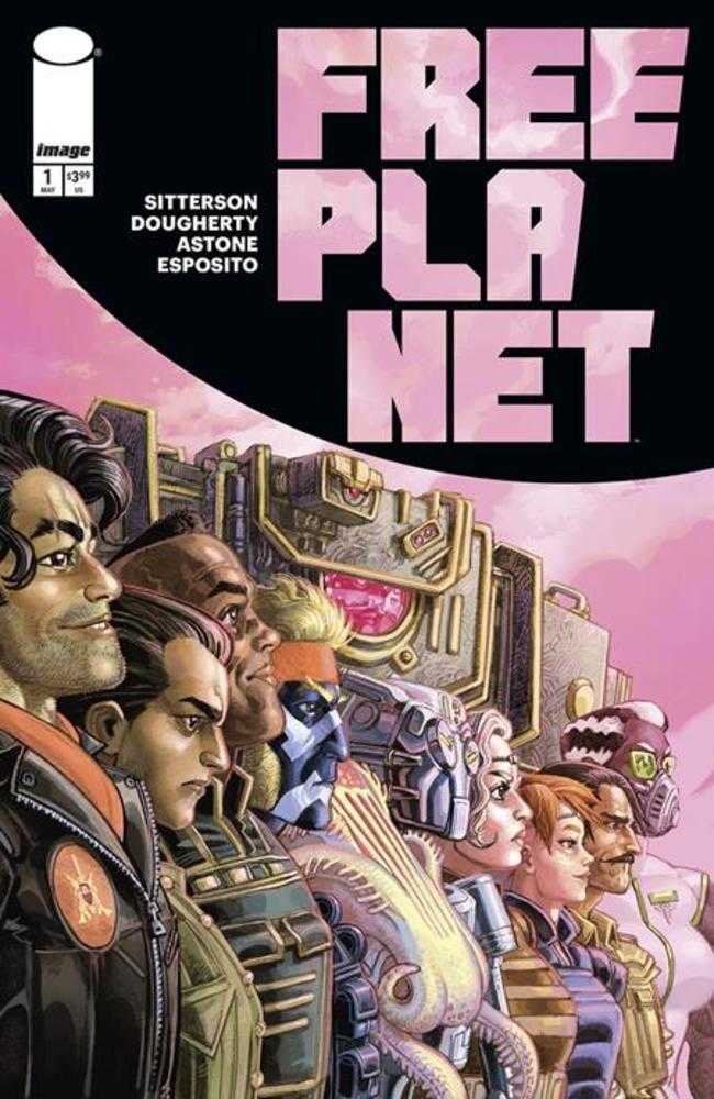 Free Planet #1 Cover D 1 in 25 Jed Dougherty Foil Variant