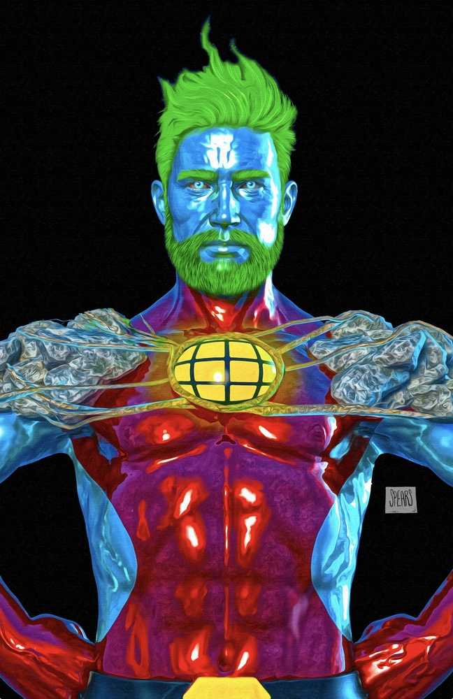 Captain Planet #1 Cover W Foc 10 Copy Variant Edition Spears Black Virgin