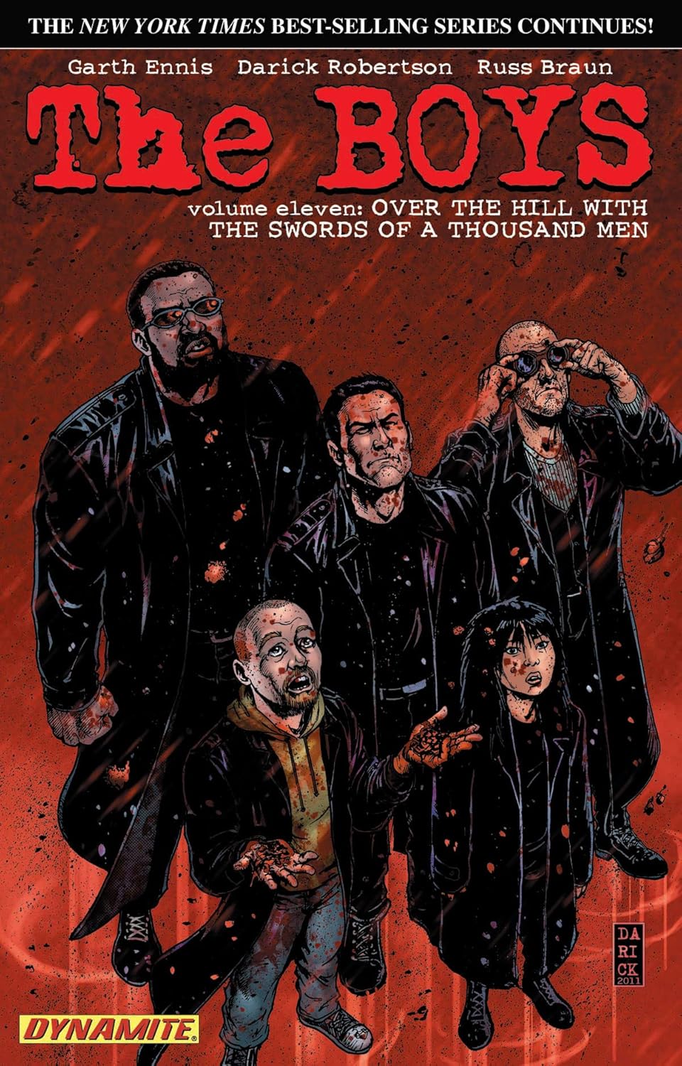 Boys TPB Volume 11 Over The Hill W/T Swords Of A Thousand Men (M