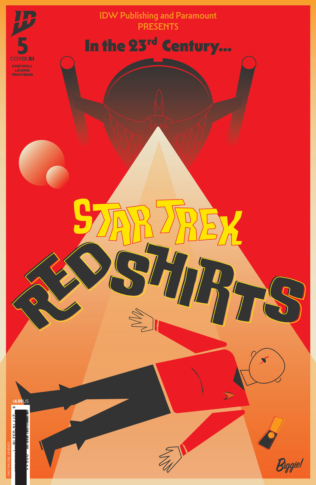 Star Trek: Red Shirts #5 Variant Ri (10) (Biggie)