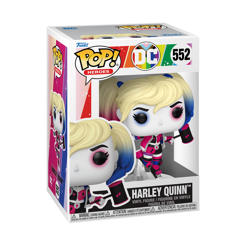 Pop Heroes Pride Harley Quinn Figure