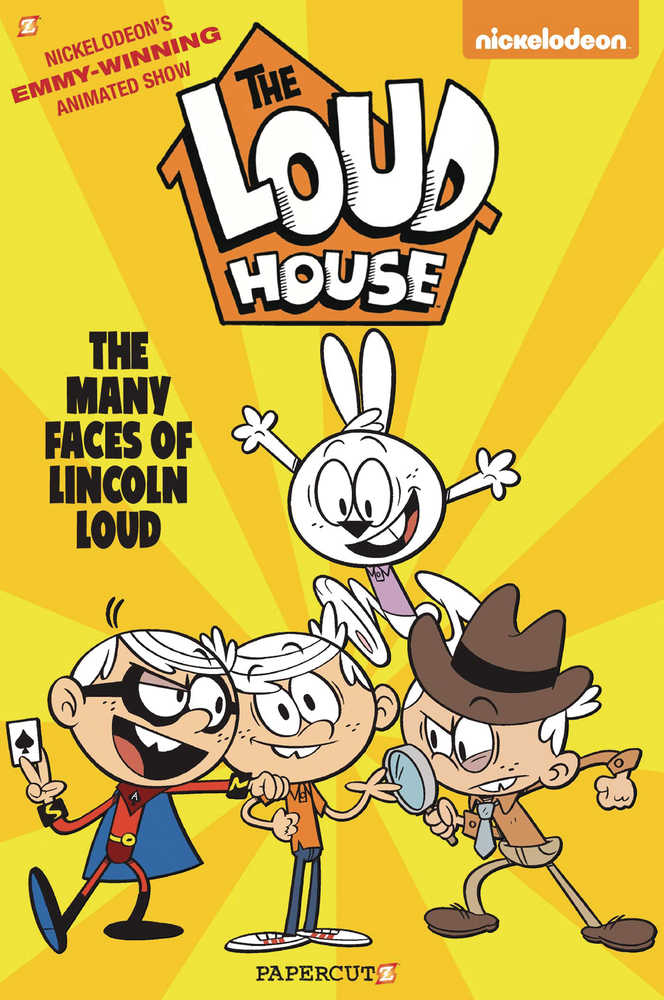 Loud House Graphic Novel Volume 10 Many Faces Of Lincoln Loud