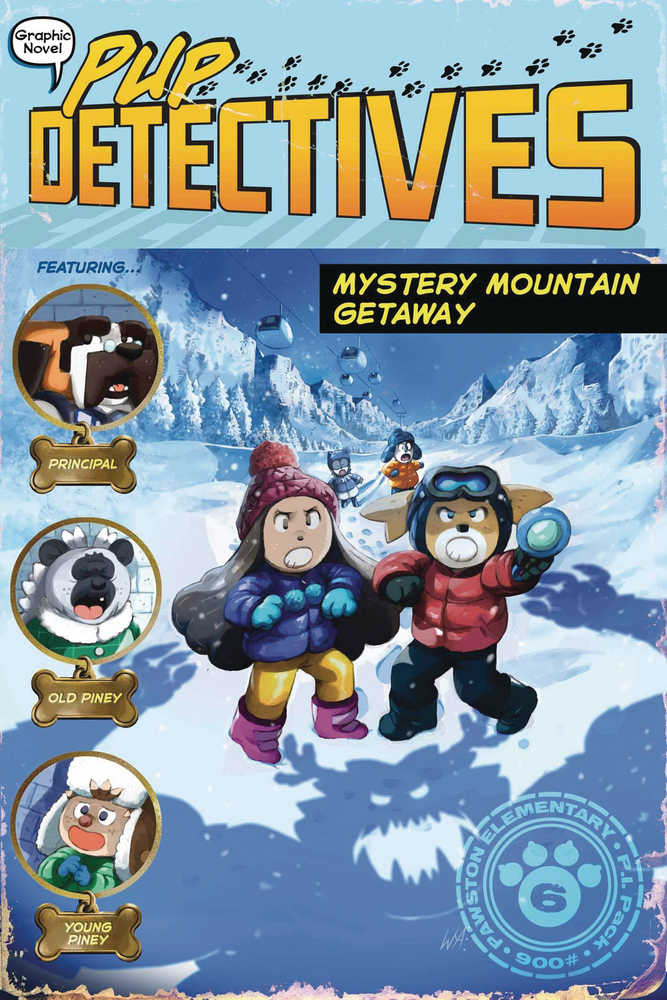 Pup Detectives Graphic Novel Volume 06 Mystery Mountain Getaway