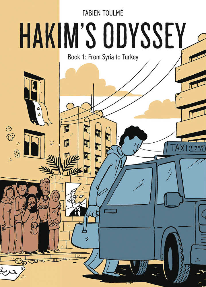 Hakims Odyssey Graphic Novel Book 01 From Syria To Turkey