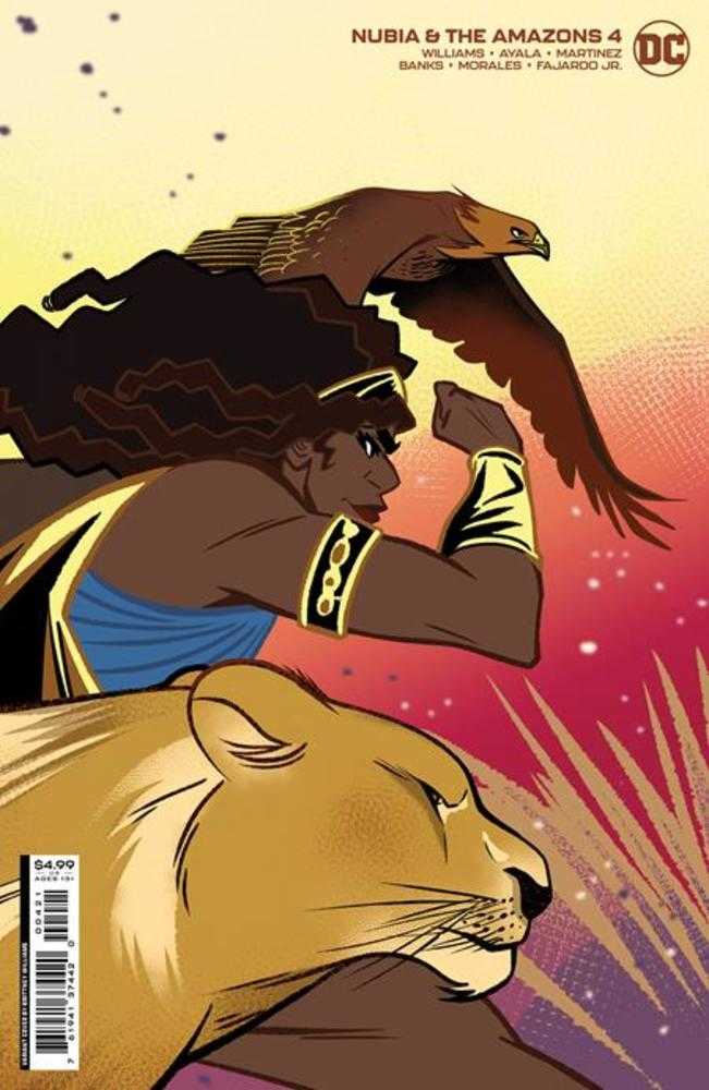 Nubia And The Amazons #4 (Of 6) Cover B Brittney Williams Card Stock Variant
