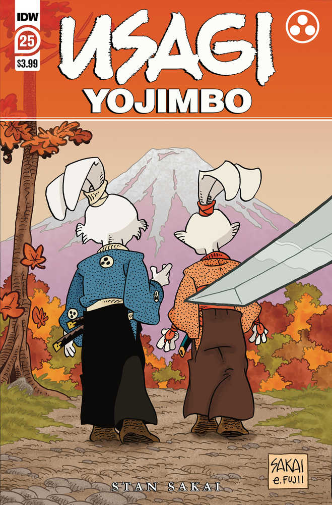 Usagi Yojimbo #25 Cover A Sakai