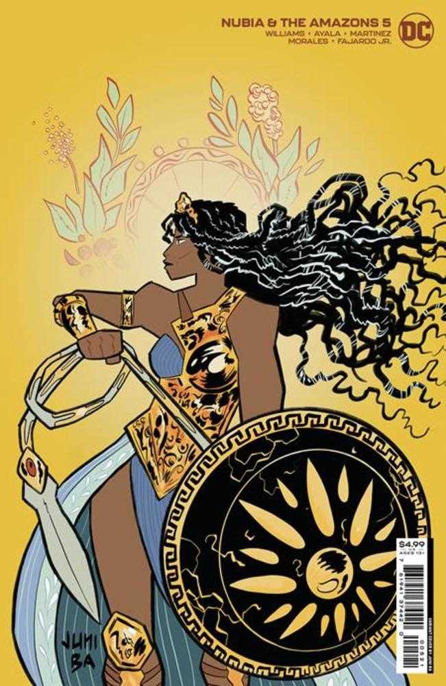 Nubia And The Amazons #5 (Of 6) Cover B Juni Ba Card Stock Variant