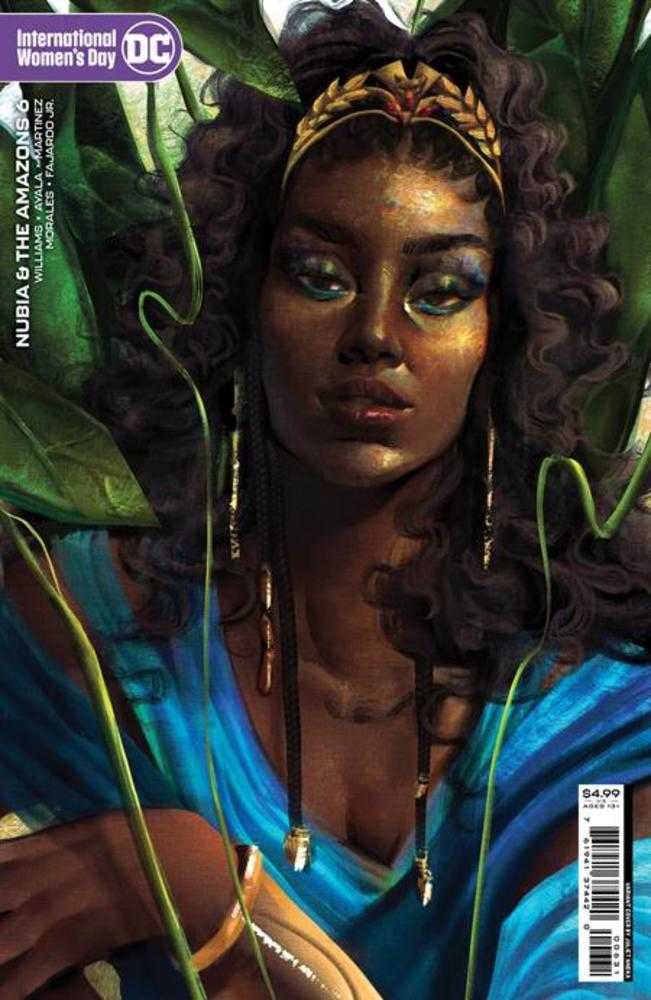 Nubia And The Amazons #6 (Of 6) Cover C Juliet Nneka International Womens Day Card Stock Variant (Trial Of The Amazons)