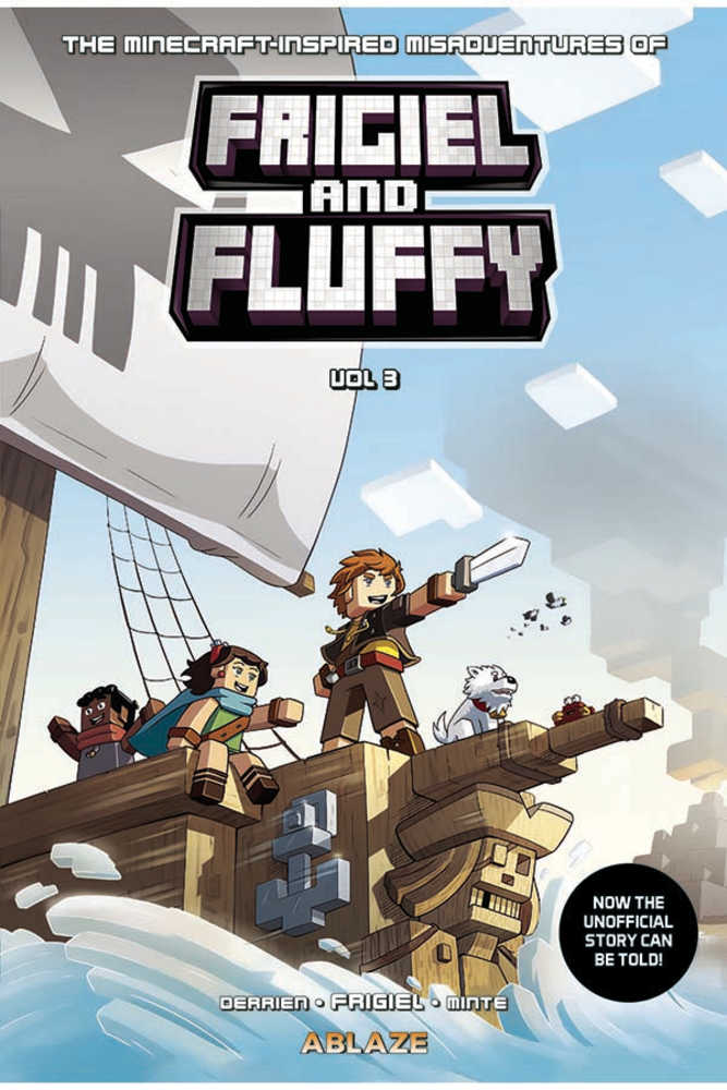 Minecraft Inspired Misadv Frigiel & Fluffy Hardcover Volume 03