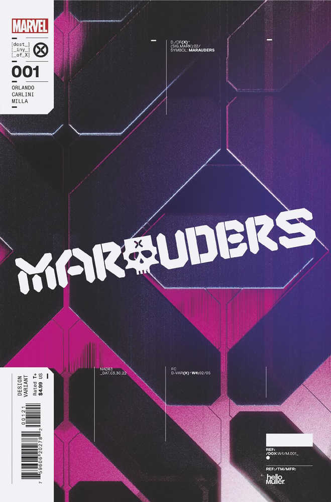 Marauders #1 Muller Design Variant