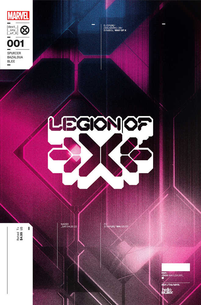 Legion Of X #1 1:10 Muller Design Variant