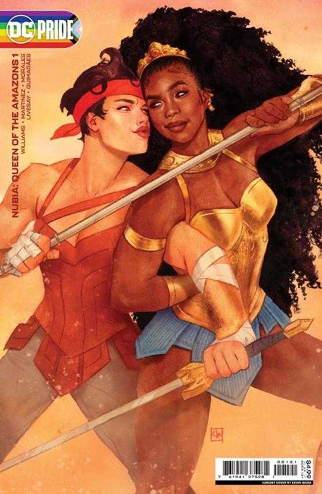 Nubia Queen Of The Amazons #1 (Of 4) Cover C Kevin Wada Pride Month Card Stock Variant