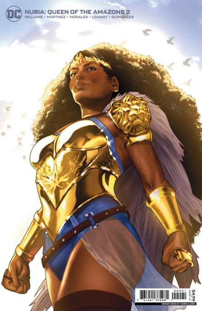 Nubia Queen Of The Amazons #2 (Of 4) Cover B Taurin Clarke Card Stock Variant