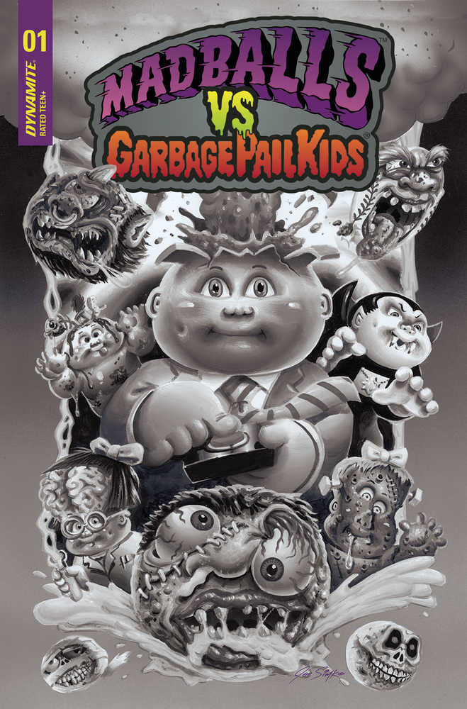 Madballs vs Garbage Pail Kids #1 Cover G 25 Copy Variant Edition Simko B&