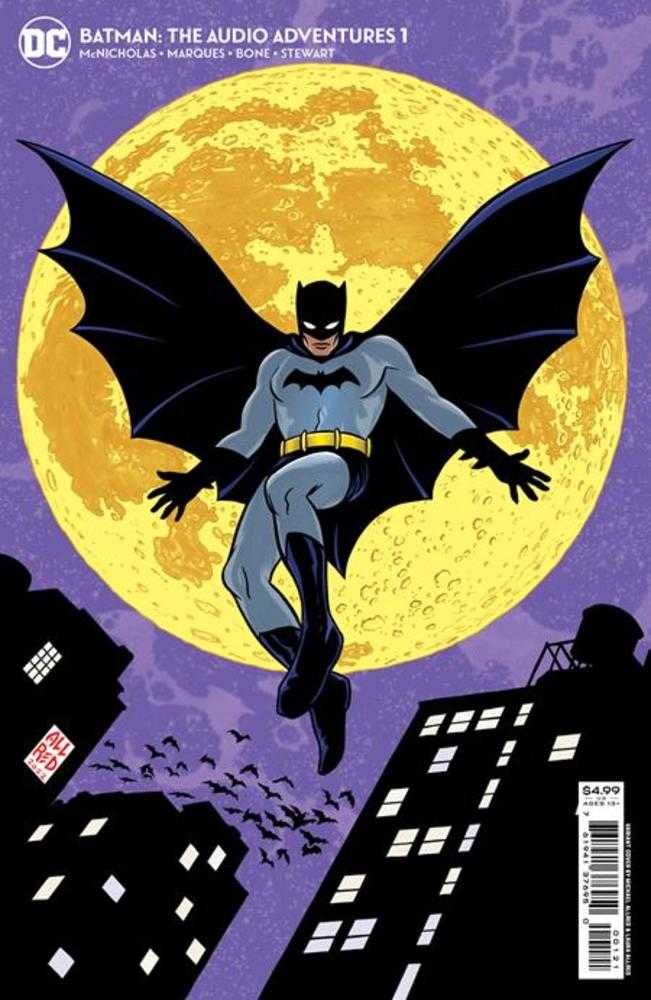 Batman The Audio Adventures #1 (Of 7) Cover B Michael Allred Card Stock Variant