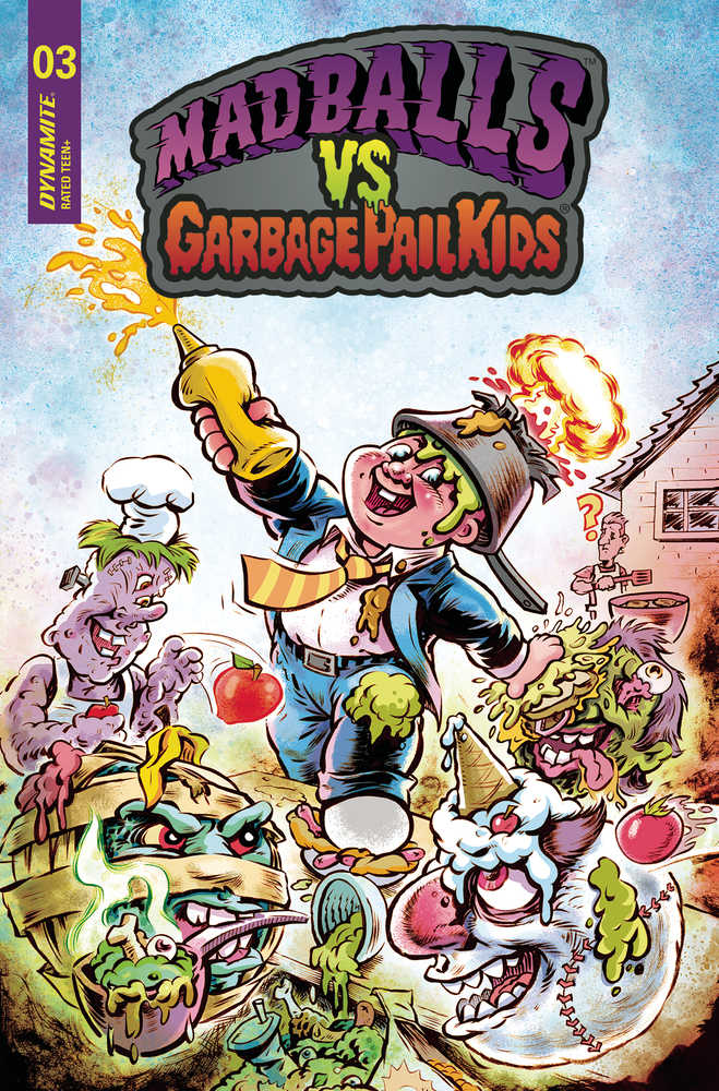Madballs vs Garbage Pail Kids #3 Cover B Crosby