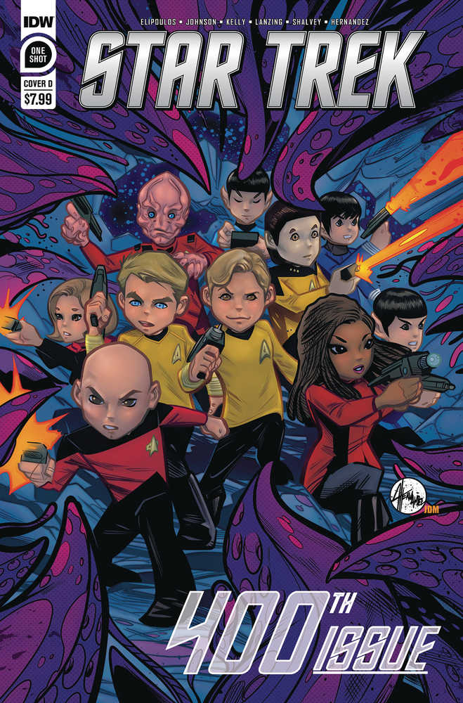 Star Trek #400 Cover D Hernandez
