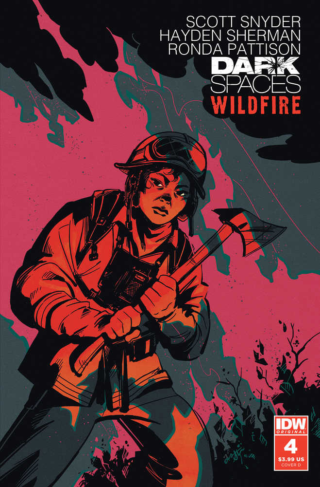 Dark Spaces Wildfire #4 Cover D Sterle (Mature)