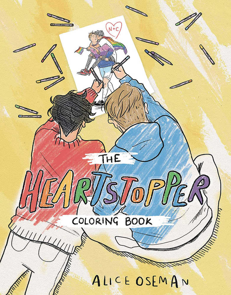Heartstopper Official Coloring Book