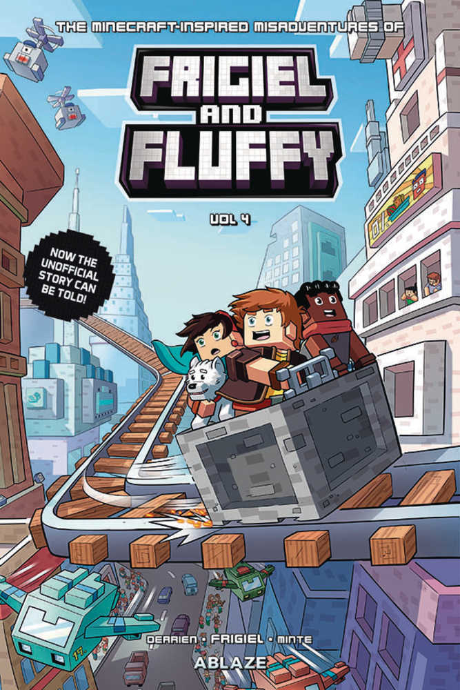 Minecraft Inspired Misadv Of Frigiel & Fluffy Hardcover Volume 04