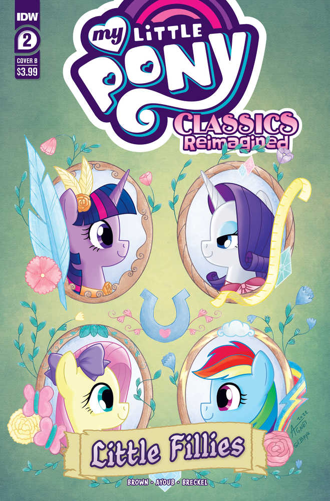 My Little Pony Classics Reimagined Little Fillies #2 Cover B (