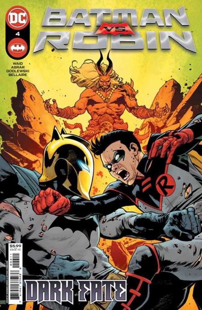 Batman vs Robin #4 (Of 5) Cover A Mahmud Asrar