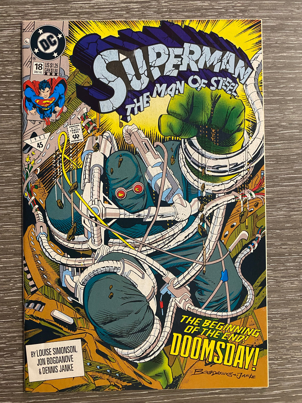 Superman: The Man of Steel #18 (Third Printing)