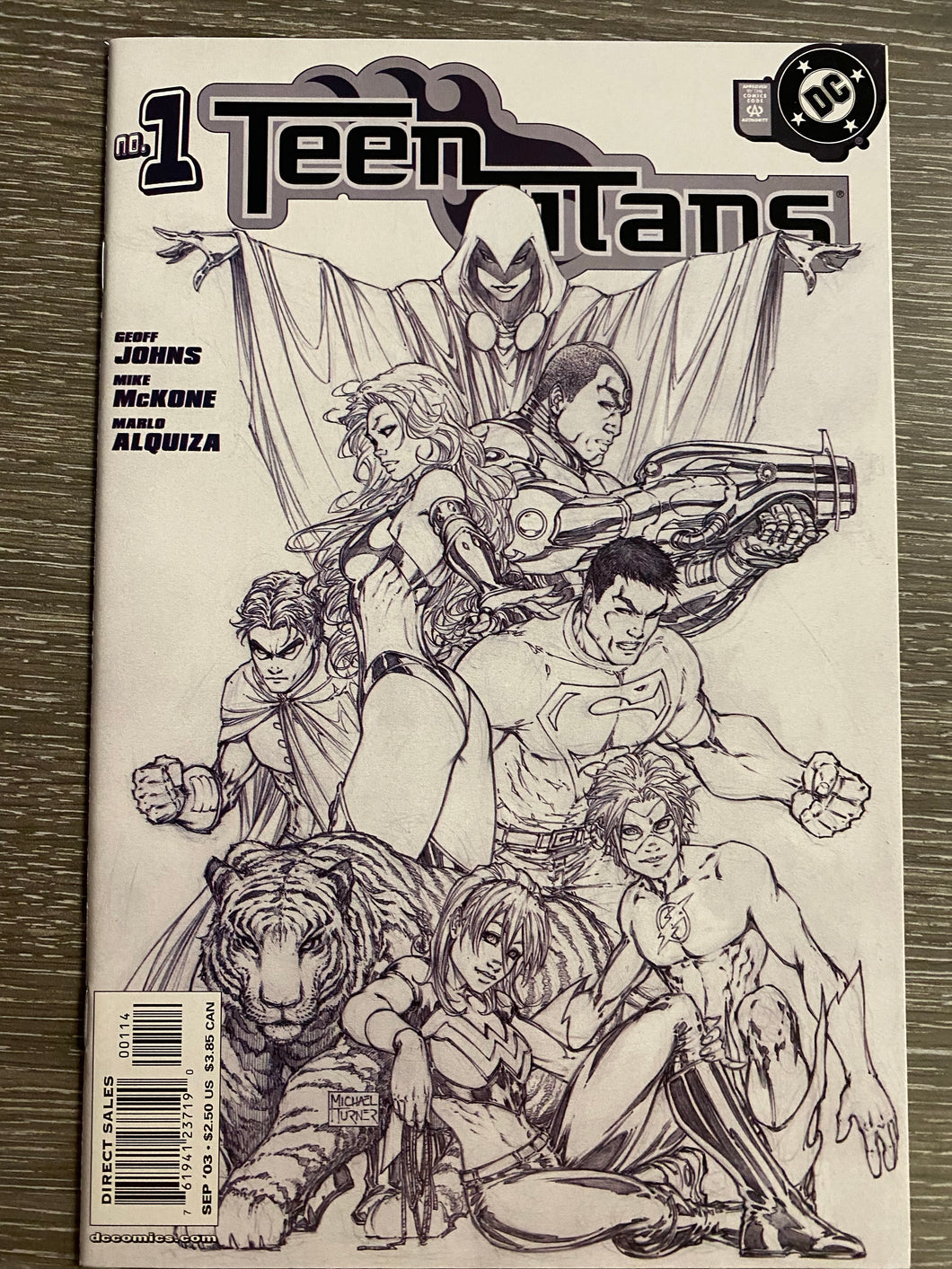 Teen Titans #1 (B&W Variant)